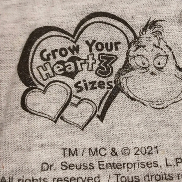 DR. Suess "Dear Santa, I can explain." Christmas Kids Long Sleeved Cotton Shirt - Picture 2 of 5